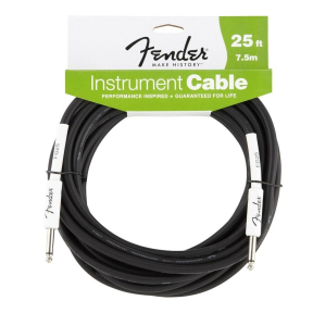 Инструментальный кабель Fender Performance Instrument Cable 25 Bk (990820009)