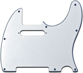 Пікгард Fender Pickguard for Telecaster White 3-Ply (991355000)