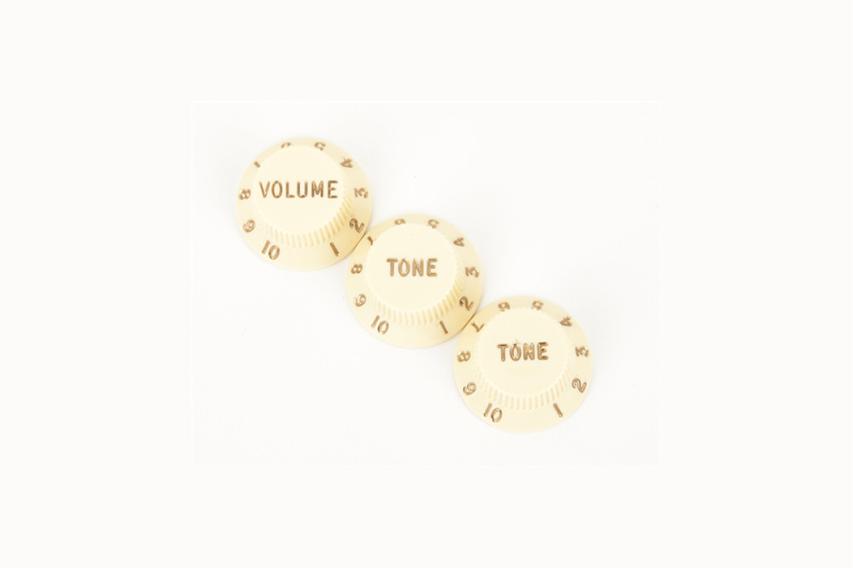 FENDER STRATOCASTER KNOBS AGED WHITE Ручка потенціометра
