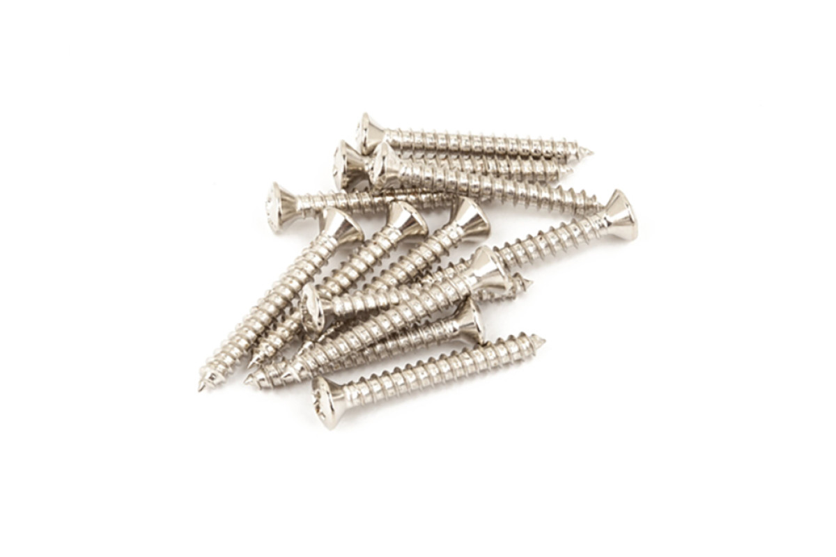 Гвинт FENDER VINTAGE-STYLE BASS/TELE BRIDGE/STRAP BUTTON MOUNTING SCREWS 