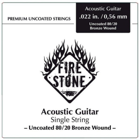 Струна для акустической гитары Fire&Stone 80/20 Bronze Single String .047 666847