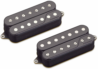 Комплект звукоснимателей для 7ми струнной гитары Fishman PRF-CO7-SB2 Fluence Classic Humbucker Black