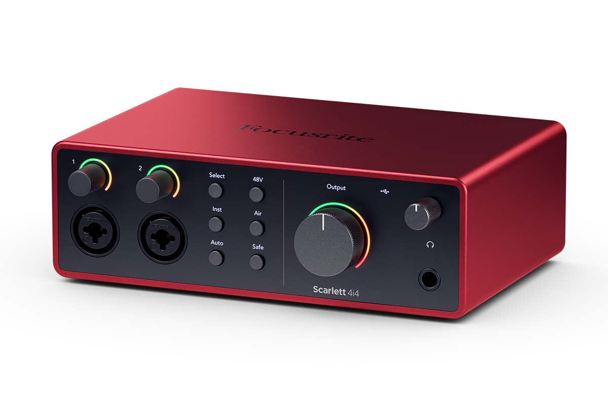 Аудиоинтерфейс FOCUSRITE Scarlett 4i4 4th Gen 