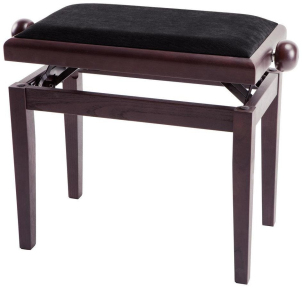 Банкетка для клавішних інструментів GEWA Deluxe Rosewood Matt 130040