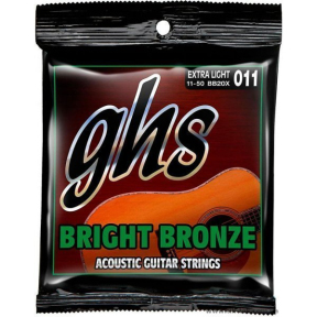 Струни для акустичної гітари Ghs BB20X