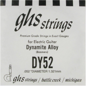 Струна для електрогітари Ghs DY52