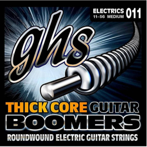 Струны Ghs HC-GBM (11-56 Thick Core Boomers) для электрогитары