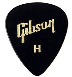 Медіатор Gibson APRGG-74H 01 01 1/2 Gross Black Standard Style/Heavy