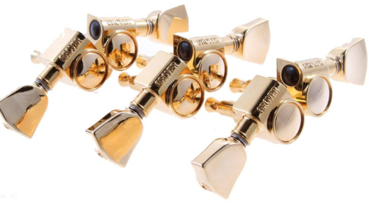 Колки для гитары Gibson Keystone Tuner Set (Gold) (PMMH-025)