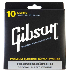 Струны для электрогитары Gibson SEG-SA10 Humbucker Special Alloy .010-.046