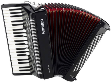 Акордеон Bravo III 120 Hohner (А-16822) Black