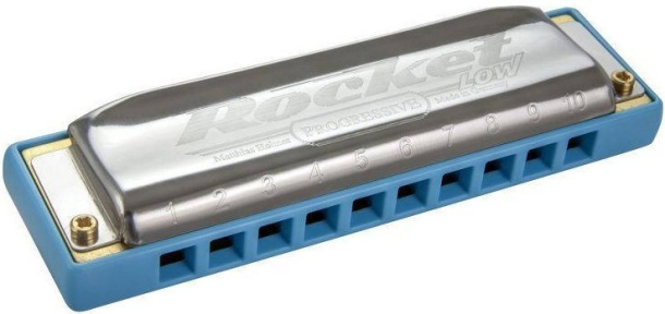 Губная гармошка Hohner M201697X Rocket LOW LC Box