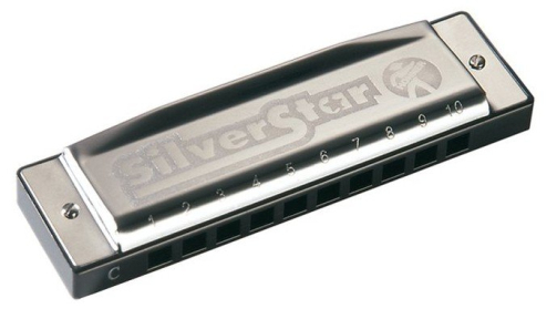 Губна гармошка Hohner М50411 Bb Silver Star