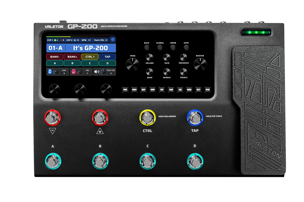 HOTONE AUDIO VALETON GP-200 Процесор ефектів