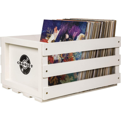 Ящик для хранения винила Crosley Record Storage Crate White Ящик для хранения винила Crosley Record Storage Crate White