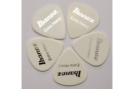 Медіатор Ibanez ACE161 White Extra Heavy
