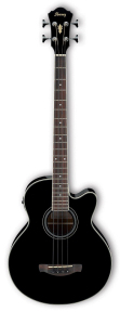 Акустическая бас-гитара Ibanez AEB8E-BK