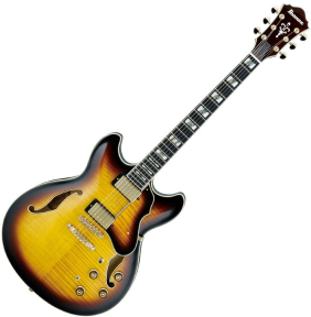 Полуакустическая гитара Ibanez AS153 AYS