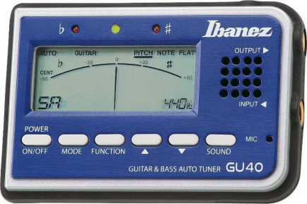 Гітарний тюнер Ibanez GU40-BL