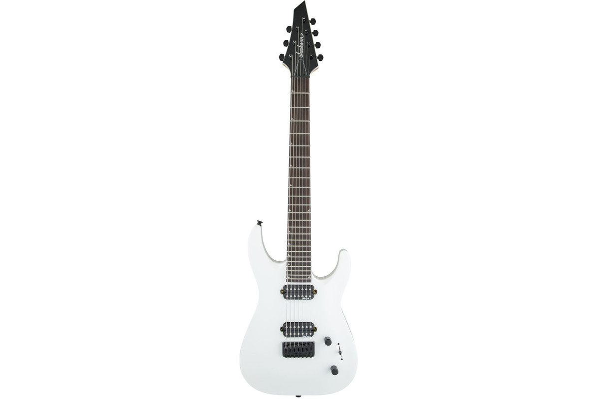 Електрогітара JACKSON JS32-7 DKA HT DINKY ARCH TOP AR SNOW WHITE 