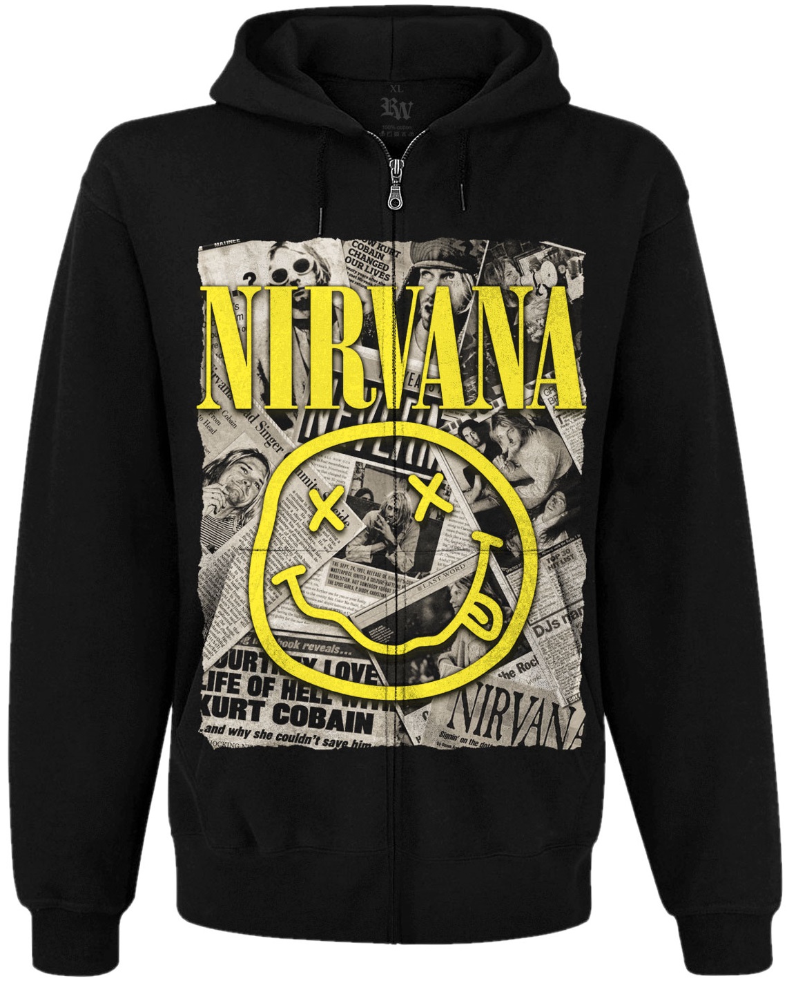 Кенгуру Nirvana (newspaper) на молнии