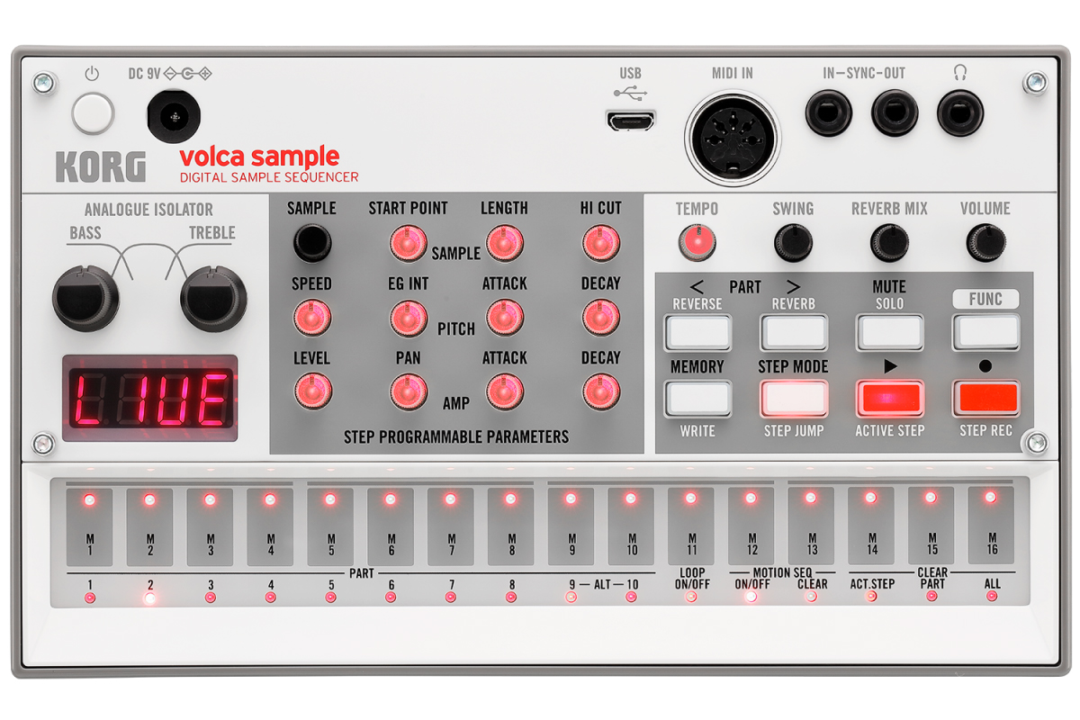 Синтезатор KORG VOLCA-SAMPLE2 
