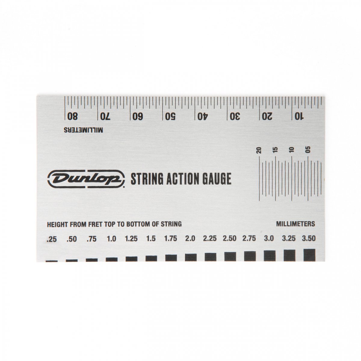 Лінійка для гітари Dunlop DGT04 System 65 String Action Gauge 