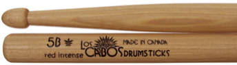 Барабанні палички Los Cabos LCD5BIRH - 5B Red Hickory Intense