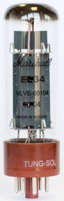 Лампа оконечного усилителя Marshall EL34B Tung-Sol (VLVE-00104)