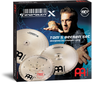 Набір тарілок Meinl GX-TB14/17/18 Generation X Toms Becken Set 14/17/18