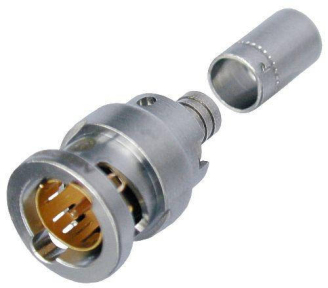 Кабельний конектор Neutrik NBNC75BLP7-D