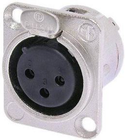 Кабельный разъем Neutrik NC3FD-L-1