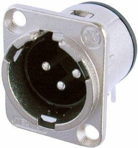 Кабельный разъем Neutrik NC3MD-H