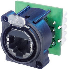 Панельна розетка Neutrik NE8FAV-YK