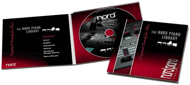 Библеотека тембров Nord DVD Nord Piano Library