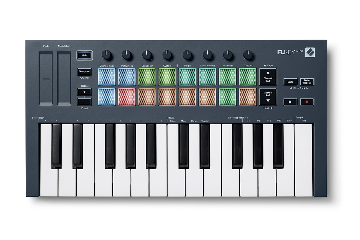 MIDI клавиатура NOVATION FLkey Mini 