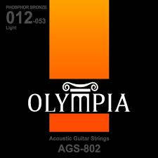 Струни для акустичних гітар Olympia AGS802
