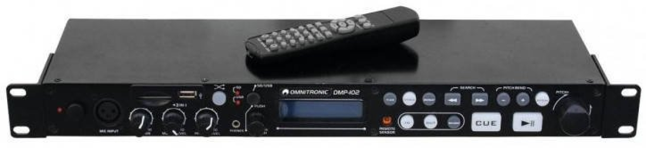 MP3-програвач Omnitronic DMP-102