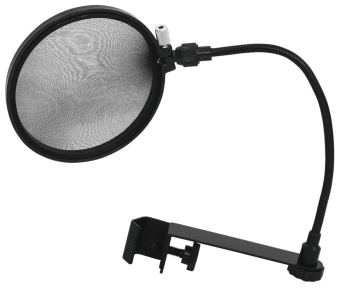 Поп-фільтр Omnitronic DSH-135 Microphone-Popfilter black