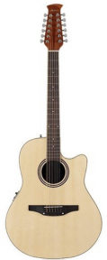 Гитара электроакустическая 12 стр. Ovation Applause AB2412II-4 Mid Cutaway Natural OV511261