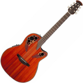 Электроакустическая гитара Ovation CE44P-PD Celebrity Elite Plus Mid Cutaway Natural Padauk OV533224