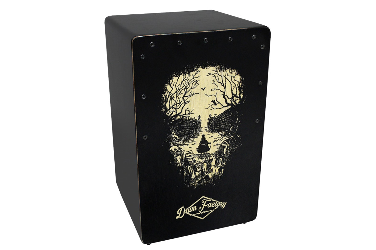 Кахон PALM PERCUSSION DARK SERIES CAJON HAUNTED MANSION 