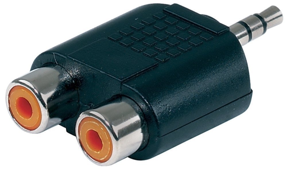 Переходник GEWA 2x RCA/Stereo Jack 3,5 мм 