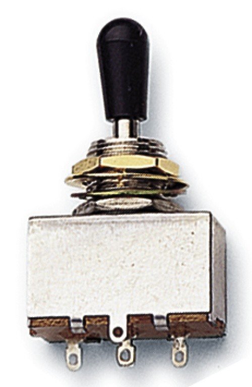 Перемикач Partsland Switch Toggle Black 