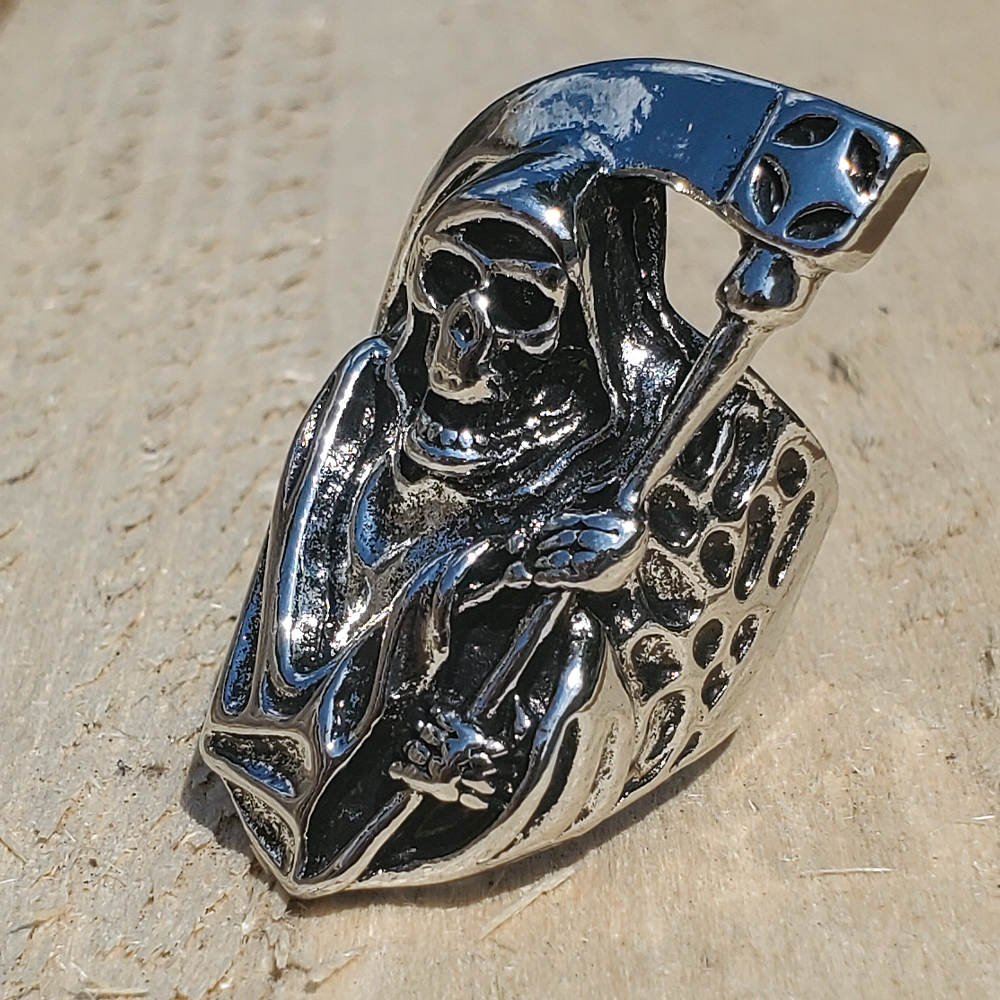 Перстень Смерть з косою (aer-004), Размер (диаметр, мм) Размер 20