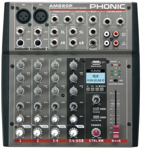 Мікшерний пульт Phonic AM 220 P