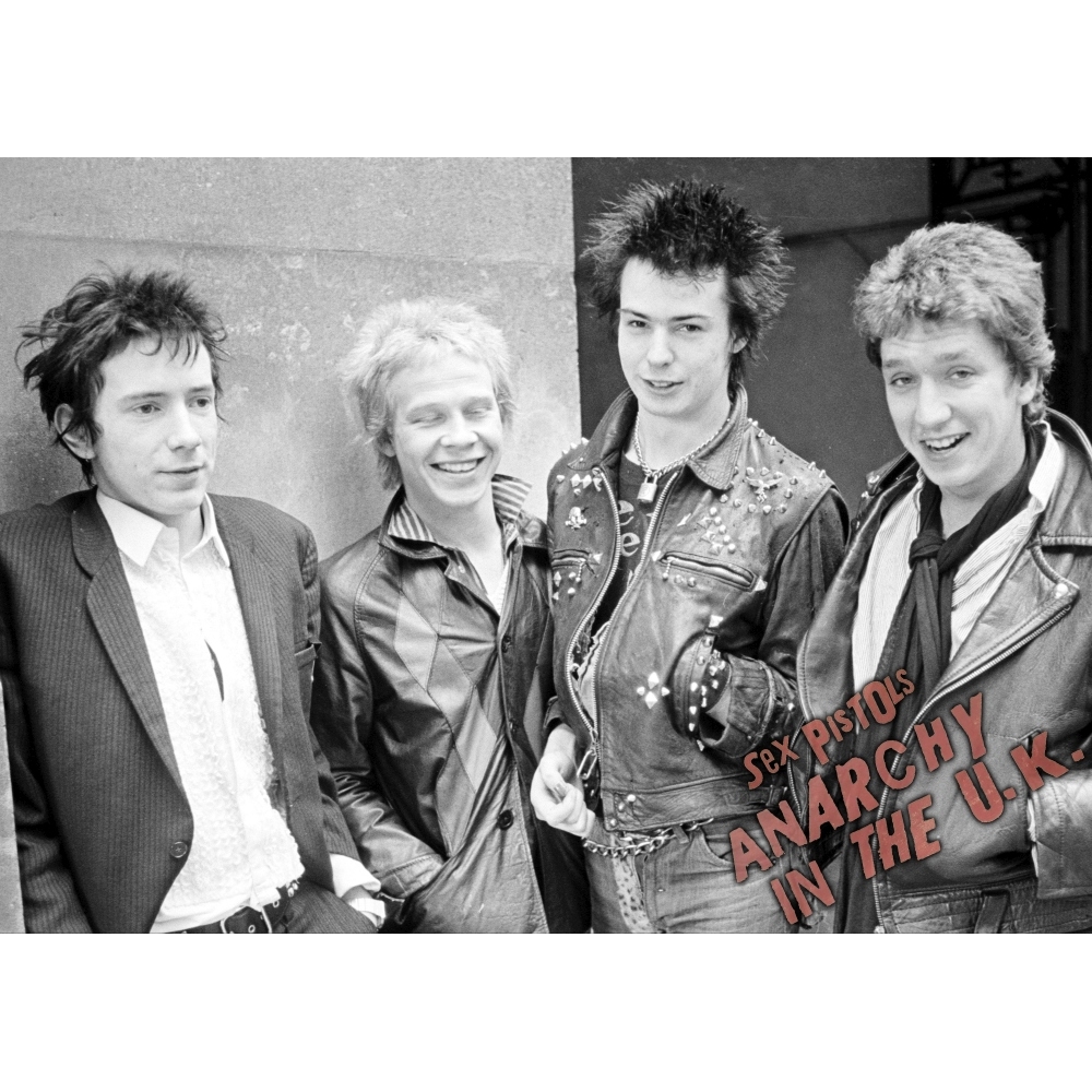 Плакат Sex Pistols "Anarchy In The UK"