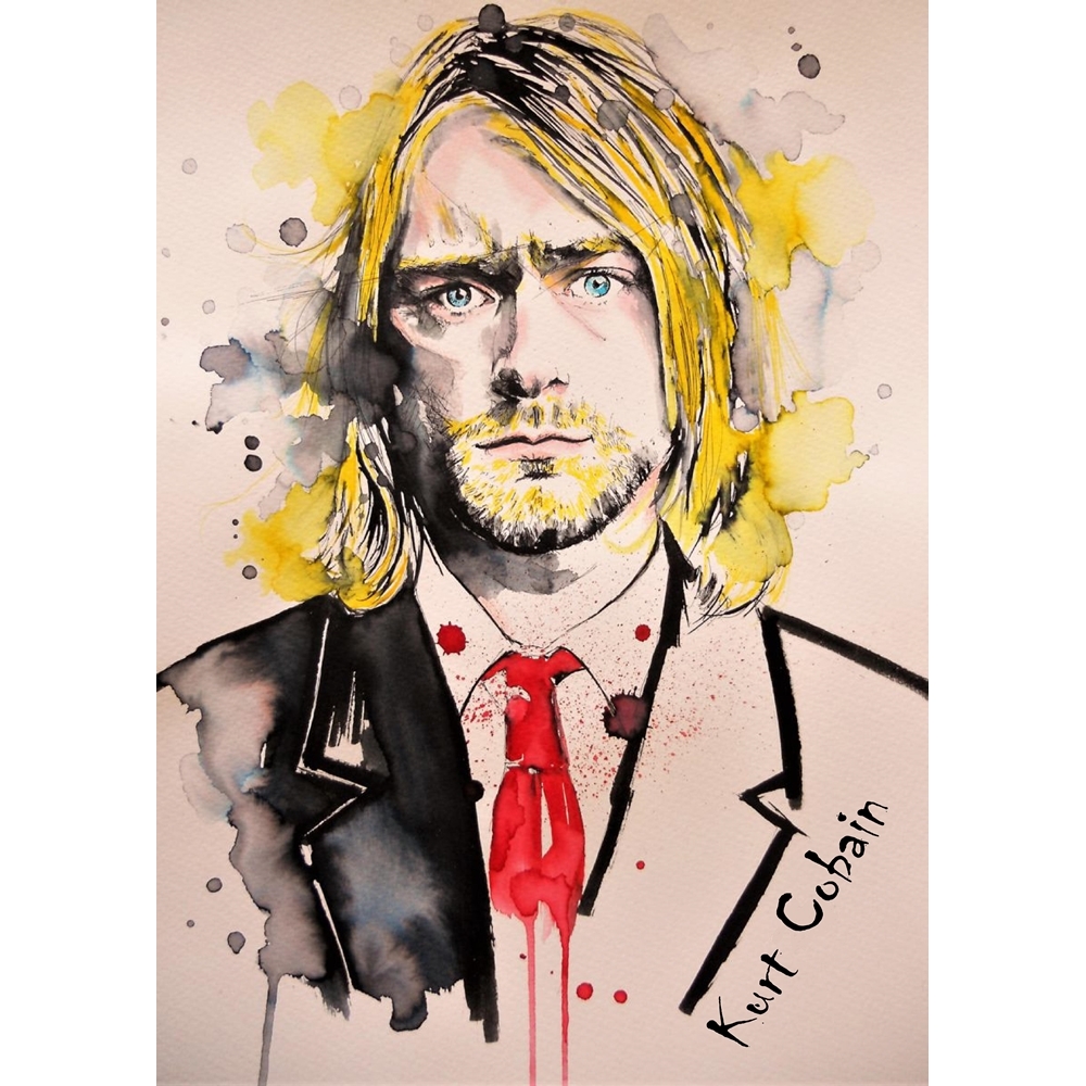 Плакат Kurt Cobain