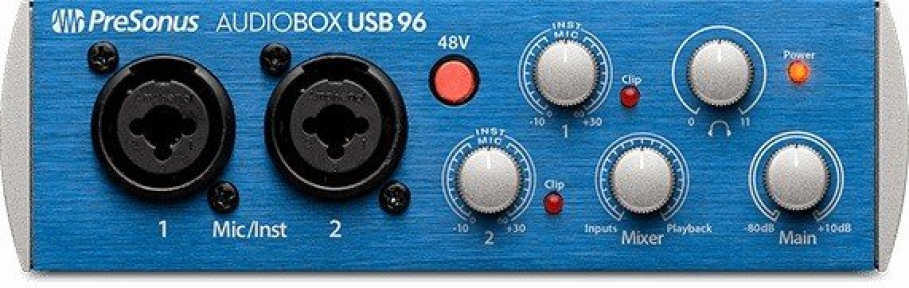 Аудіоінтерфейс PreSonus AudioBox USB 96