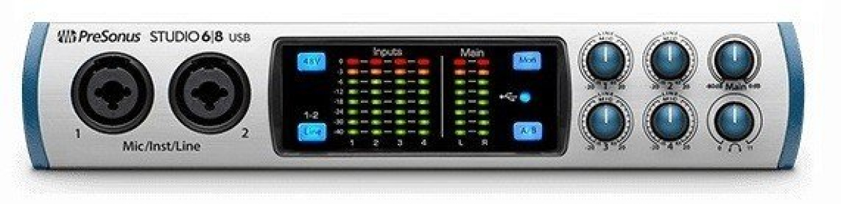 Аудиоинтерфейс PreSonus Studio 6|8 USB 6x6 USB